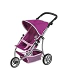 Knorrtoys 16572 - Puppenwagen Jogger Lio - 'UMA.Das Einhorn' purple