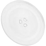 TOYANDONA Mikrowellen glasplatte Ersatz Dicker Glas drehteller Mikrowellen zubehör Hitzebeständig Glatt Einfache Reinigung Kompatibel mit Meisten Mikrowellenöfen