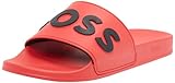 BOSS Herren Kirk rblg_N Slide, Light/Pastel Red, 45 EU