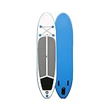 Gfdsase Paddleboard für Erwachsene, Unisex, Stand Up Paddle Board SUP 10.6 Füße, 3 Farben zur Auswahl Praktische Aufbewahrung 320x76x15cm blau