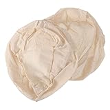 ERINGOGO 2 STÜCK Brot Gärkörbchen Stoffbezüge Oval Brotbackeinlage Küchenutensil für Teiggärung und Gebäckherstellung Zuhause