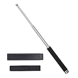 GKYQVE Leichtes Ausziehbares Werkzeug Schutzstab Sicherheit Schwarzes Polices Stick Für Campingfischen Und Wandertrips