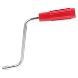 WEKADRIN Manuelle Nudelmaschine Ersatzgriff aus Eisenlegierung Robustes Zubehörteil für Pasta Herstellung Langlebiger Kurbelgriff Passend für Nudelpressen Küchenwerkzeug zur Einfachen