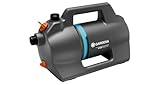 Gardena Gartenpumpe 4100 Silent: Sehr leise, innovative Bewässerungspumpe, Fördermenge 4100 l/h, 550 W Motor, 3,6 bar, wasserfest, stromsparend (9050-20)