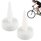 Fahrradbeleuchtung für Nachtfahrräder – Paar mehrfarbige für Fahrradsignale – Radfahren für Camping, Arbeit, Reisen, Angeln