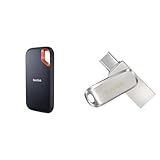 SanDisk Extreme Portable SSD 4 TB & Ultra Dual Drive Luxe USB Type-C-Laufwerk Smartphone Speicher 512 GB