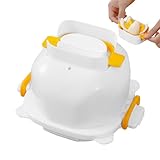 Eierkocher Eierkocher Eierkocher - Schnelles Kochen von Eiern in der Mikrowelle, 4 Eier Kapazität mit Eierschneider, Multifunktions-Frühstückswerkzeug für Buffet, Zuhause, Küche, Schule, Zimmer