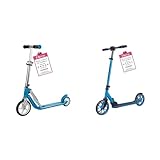 HUDORA Little BigWheel Scooter - Sicherer Aluminium-Roller für Kinder ab 3 Jahren & Scooter Up 200 - Geräuscharmer Aluminium-Roller für bis zu 100kg