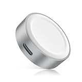 RUXELY Upgrade Magnetisches Ladegerät für Apple Watch,Double Port (Reuse Your USB C/iPhone Power LadeKabel) Magnetic iWatch Ladestation Charger Adapter Kompatibel mit Apple Watch Series 10 9 8 7 6