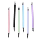 Housoutil 6 Stück Bleistift Bleistifte zeichnen Mechanische Stifte dauerhaft schreiblern bleistift colored pencils ewige bleistifte mit radiergummi Bleistifte skizzieren das
