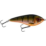 Westin Swim Glidebait 10cm 31g Low Floating Jerkbait, Farbe:Bling Perch