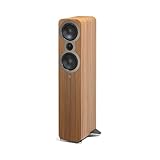Q Acoustics 3050c Eiche Standlautsprecher (angegebener Preis gilt für 1 Stück, für ein volles Paar bestellen Sie 2 Stück) Stereo-Lautsprecher für Surround-Sound/Heimkino