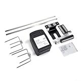 SPORTARC Elektrischer Rotisserie BBQ Grill Roaster Kit, Ziege Rotisserie Roast Grill Grill Grill Stahl für Camping Picknick