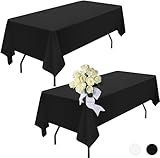 Hochzeit Tischdecke Geburtstag Tischdecken, Rechteckig Tischtuch Geeignet für Hochzeit, Party, Kindergeburtstag, Weihnachten, 153 x 214 cm/153X260cm (Color : H4, Size : 2 Pack 60x126in)