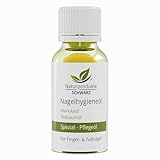 Naturprodukte Schwarz - Nagelhygiene Öl - Mit Premium Teebaumöl und Manukaöl bei Nagelproblemen, 10ml