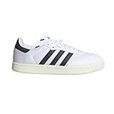 adidas Unisex Velosamba Made with Nature 2 Sneaker, Weiß, Schwarz, gebrochenes Weiß, 8.5 UK Men/ 8 UK Women