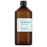 Essenciales Hamamelis Hydrolat, 100 % rein und natürlich, 1 Liter | Hydrolat Hamamelis Virginiana