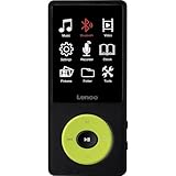 Lenco Xemio-860GN - MP3/MP4-Spieler mit Bluetooth® und 8GB internem Speicher - Grün Tragbarer CD-P