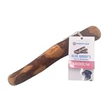 Express Pet Supplies Mittleres Olivenholz natürliches Kauspielzeug für Hunde (1 Stück)