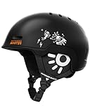 OutdoorMaster Kinder Skihelm, Snowboardhelm für Jungen & Mädchen, Robuste PC-Schale & EPS-Schaum, 12 Belüftungsöffnungen, Verstellbarer Schneesporthelm, Zertifizierter Schneesport- und Snowboardhelm