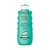 Garnier After Sun Lotion, Kühlende und beruhigende Bodylotion mit Aloe Vera, Ambre Solaire Feuchtigkeits-Milch, 1 x 400 ml