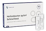 Homehulab 2x Helicobacter Pylori Schnelltest für zuhause, einfacher Antigen Stuhltest bei Magen Beschwerden wie Sodbrennen oder Gastritis als Selbsttest anwendbar (2x Test)