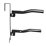 Sattelhalter Pferd Sattelhalter klappbar für 2 Sattel zum Einhängen Sattelhalter transportabel in schwarz (2-facher Sattelhalter)