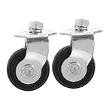 Lurrose 2 Stück Zubehör Für Hydraulische Wagenheber Teile Für Hydraulische Wagenheber Radlager-presssatz Bohreradapter Für Anhängerheber Z-Lager Garagentorrollen Mobile Rollen Stahl