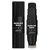 Haarfärbestift für Haarwurzel, temporäre Haarfarbe für die Haarwurzel, temporäre Farbe für doppelseitiges Haar, zum Füllen des Haaransatzes