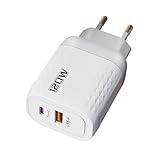 Schnellladeadapter - Schnellladegerät, Block Wandladegerät, Schnellladung | 120 W Dual-Port-Schnellladegerät - Adapter für tragbares Schnellladegerät,