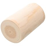 GALPADA Holz Teelichthalter aus Natürlichem Baumstumpf Langlebiger Kerzenhalter für LED Kerzen und Teelichter Rustikale Hochzeitstischdeko Elegante Vintage Holzbasis für Warme Atmosphäre