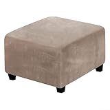 Stilvolle Pedalstuhlhussen zum Schutz Ihrer Möbel und verschönern gleichzeitig die Raumdekoration (braun)