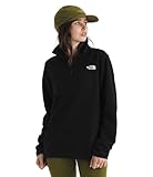 The North Face Damen Glacier Fleece 1/4 Zip Jacke, Tnf Black, M