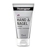 Neutrogena Hand & Nagel Creme (75 ml), feuchtigkeitsspendende Handcreme mit 4-in-1 Pflege für schöne Hände & Nägel, schnell einziehende Hautpflege mit Panthenol & Glycerin