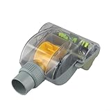 Gettimore Turbo-Bürste für Tierhaarentferner aus Kunststoff, für 32 mm/35 mm Staubsauger, Grau – Reinigungswerkzeug für Sofa, Polster und Autositze