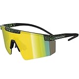 HTS HUNTERSKY Z87 UV400 Modische Sonnenbrille für Herren und Damen, Laufen, Radfahren, Baseball, Outdoor-Sportbrille F31UA