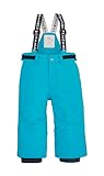 first instinct by killtec Kinder Skihose/Funktionshose mit Trägern und Schneefang FISW 33 MNS SKI PNTS, dunkelmint, 86, 42255-000