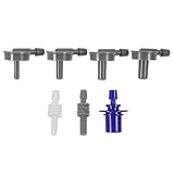 ifundom 7 Stück 7 Stück Blutdruckmessgerät Adapter Ersatz Steckverbinder für Oberarm Manschetten Verstärkte Reparaturarmaturen Kompatibel mit Automatischen Blutdruckmessern