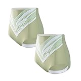 Zhden 2 Paare Formende Shorts aus Turmalin-Titanfaser Bauchweg-Slips Bauchweg-Höschen Formende Shorts aus Titanfaser für Damen In Form Sale Angebote