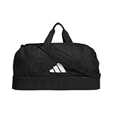 adidas Unisex Tiro League Duffel Bag, Black/White, M