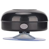Bluetooth-Duschlautsprecher, Tragbarer Lautsprecher mit Saugnapf, Wasserdichter IPX4-Lautsprecher mit USB-Aufladung, Lässt Sich Leicht mit Telefonen, Tablets, Computern Koppeln,