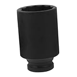 DECOMELODY Nusskopf Kant Design für Schlagschrauber Hochbelastbar für Pneumatische und Elektrische Lösung für Radschlossschrauben