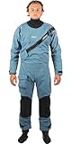 GUL 2022 Mens Dartmouth Eclip Zip Drysuit Dry Suit & Underfleece - Blau - 3- Dry -Trockenanzug, wasserdicht, spritzwassergeschützt