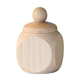 Chinchilla® Milchzahndose aus natürlichem Ahornholz Made in Germany | Kinder Zahndose für Milchzähne | Aufbewahrung | Andenken| Geschenk zur Geburt, Taufe, Einschulung, Kindergarten