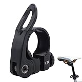 Fahrradsitzklemme - Schnellveröffentlichungsklemme | Sitzbefestigung, Hohlgeschnitzte Design-Fahrradklemme, Leichte Anodierte Aluminiumlegierung, Sandstrahlung, Sichere Passform Für Bergbike, Straßenr