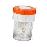 Tragbare Kontaktlinsenreinigermaschine, Ultraschallvibration rotierender Kontaktlinsenreinigungsgläser, weiche Kontaktreinigung und Pflege für tägliche Reise