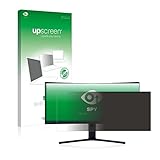 upscreen Blickschutzfilter für Xiaomi Mi Curved Gaming Monitor Privacy Filter Blickschutzfolie Sichtschutz-Folie [Blaulichtfilter, Anti-Reflex]