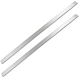 Magna-C® 2 stabile Ferroleisten aus Edelstahl | selbstklebende Magnetleisten | 495 x 20mm | magnethaftender Untergrund für Fotos, Postkarten und vieles mehr