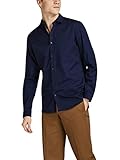 JACK & JONES Herren Freizeit Hemd JPRBLACARDIFF Slim Fit Schwarz Blau Weiss, Größe:XL, Farbe:Navy Blazer SLIM FIT 12201905