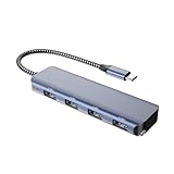 10gbit / S USB C Bis 4 Port 3.2 Dock Ladeanschluss Hochgeschwindigkeits Multiport Adapter Splitterkabel Für PC Laptop Hochgeschwindigkeits USB